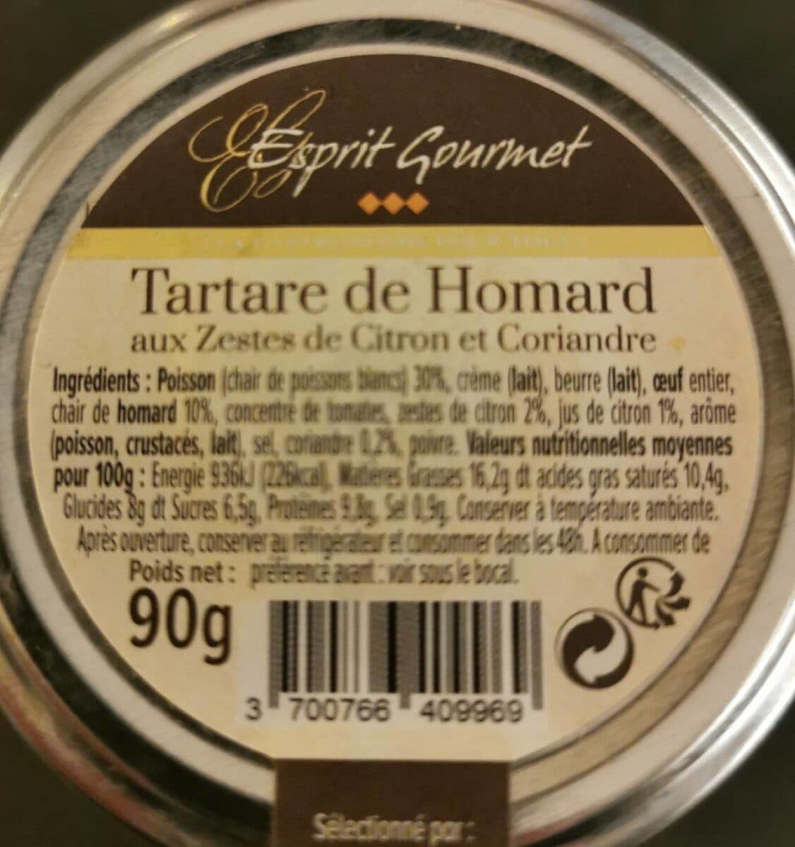 Esprit Gourmet Tartare de holard packshot