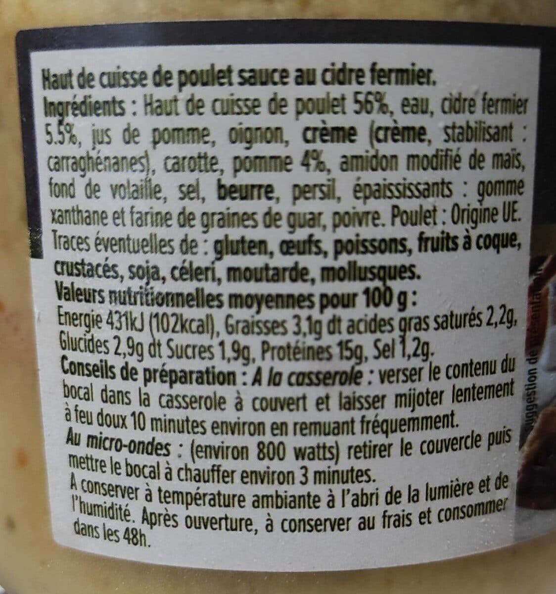 Esprit Gourmet Mitonnade de Volaille packshot