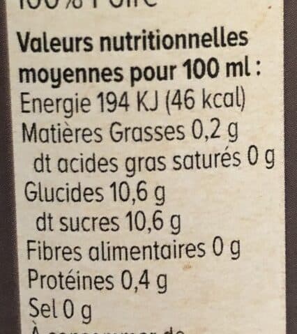 Esprit Gourmet Jus de poire packshot