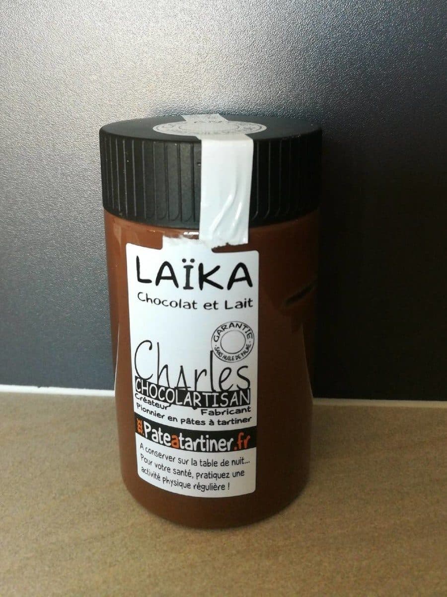 Charles CHOCOLARTISAN Laïka chocolat et lait packshot