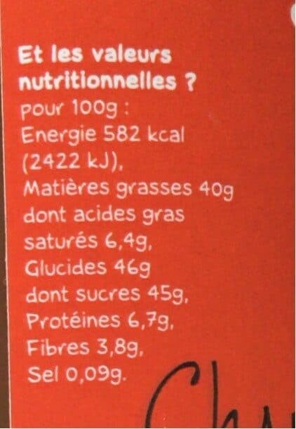 Open Food Facts Pâte à tartiner choco noisette KLASIK packshot