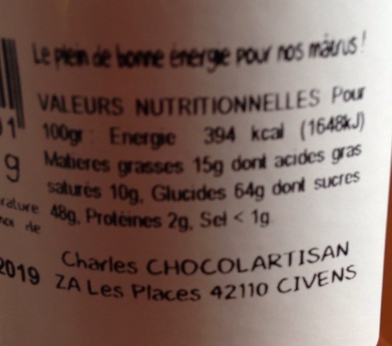 Charles Chocolartisan Caramel au beurre salé à la fleur de sel de Guérande packshot