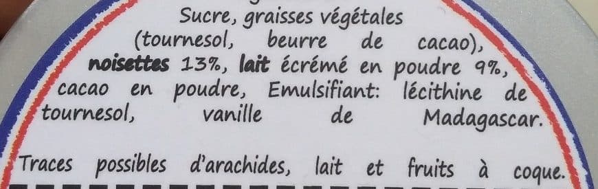 L’Artisan Tartineur Pate à tartiner aux noisettes packshot