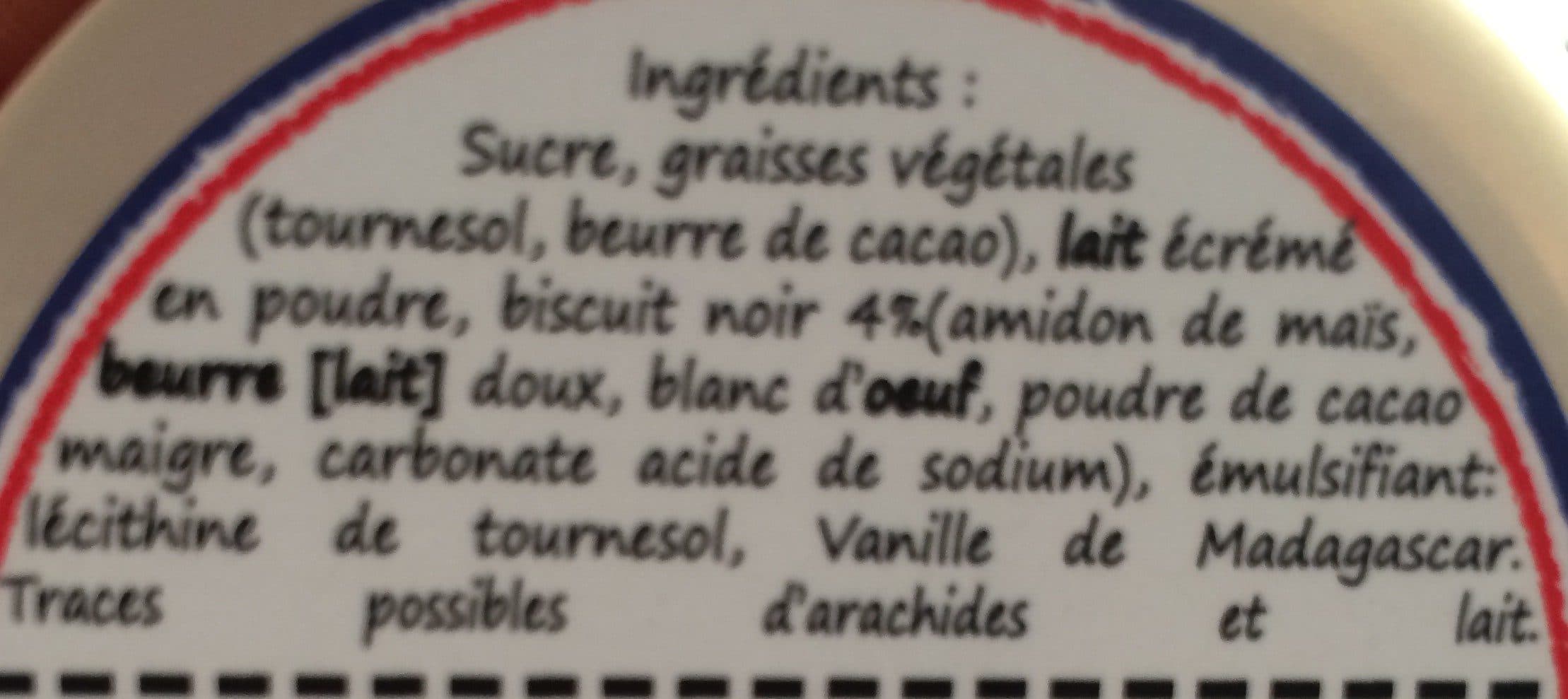 L'Artisan Tartineur Blanc & cookies noirs packshot