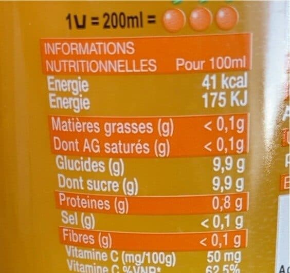 Bharlev Jus D'orange 100% Frais packshot