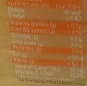 Bharlev 100% Jus d'Orange Frais packshot