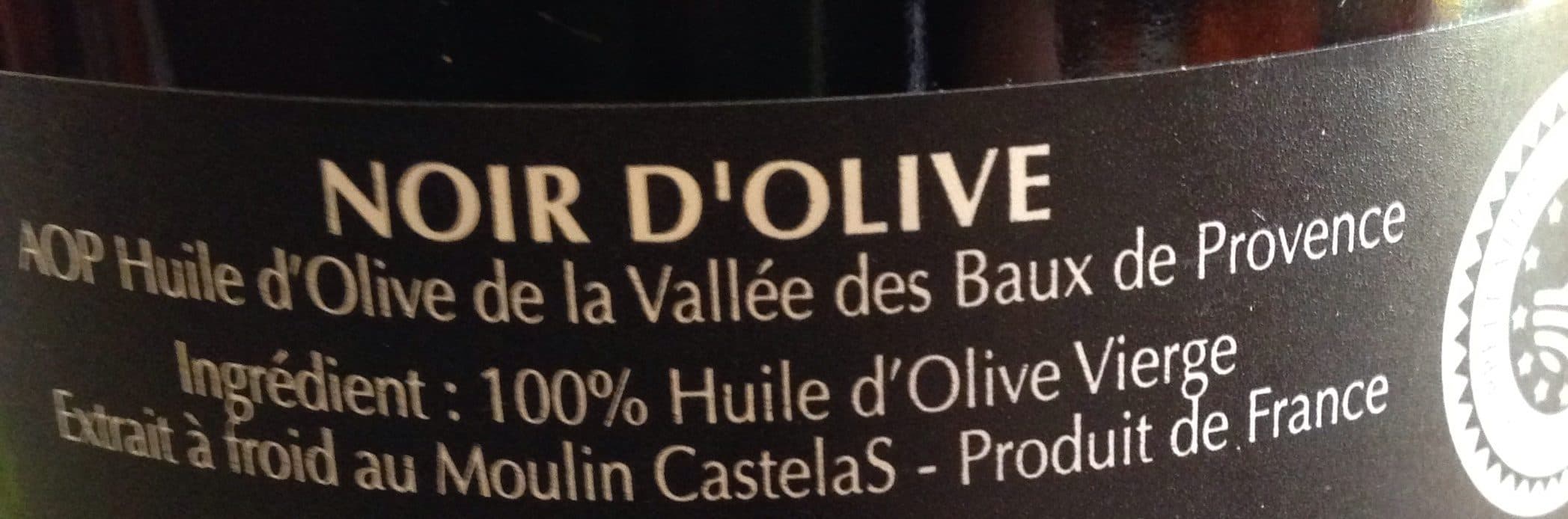 Castelines Huile d’olive packshot