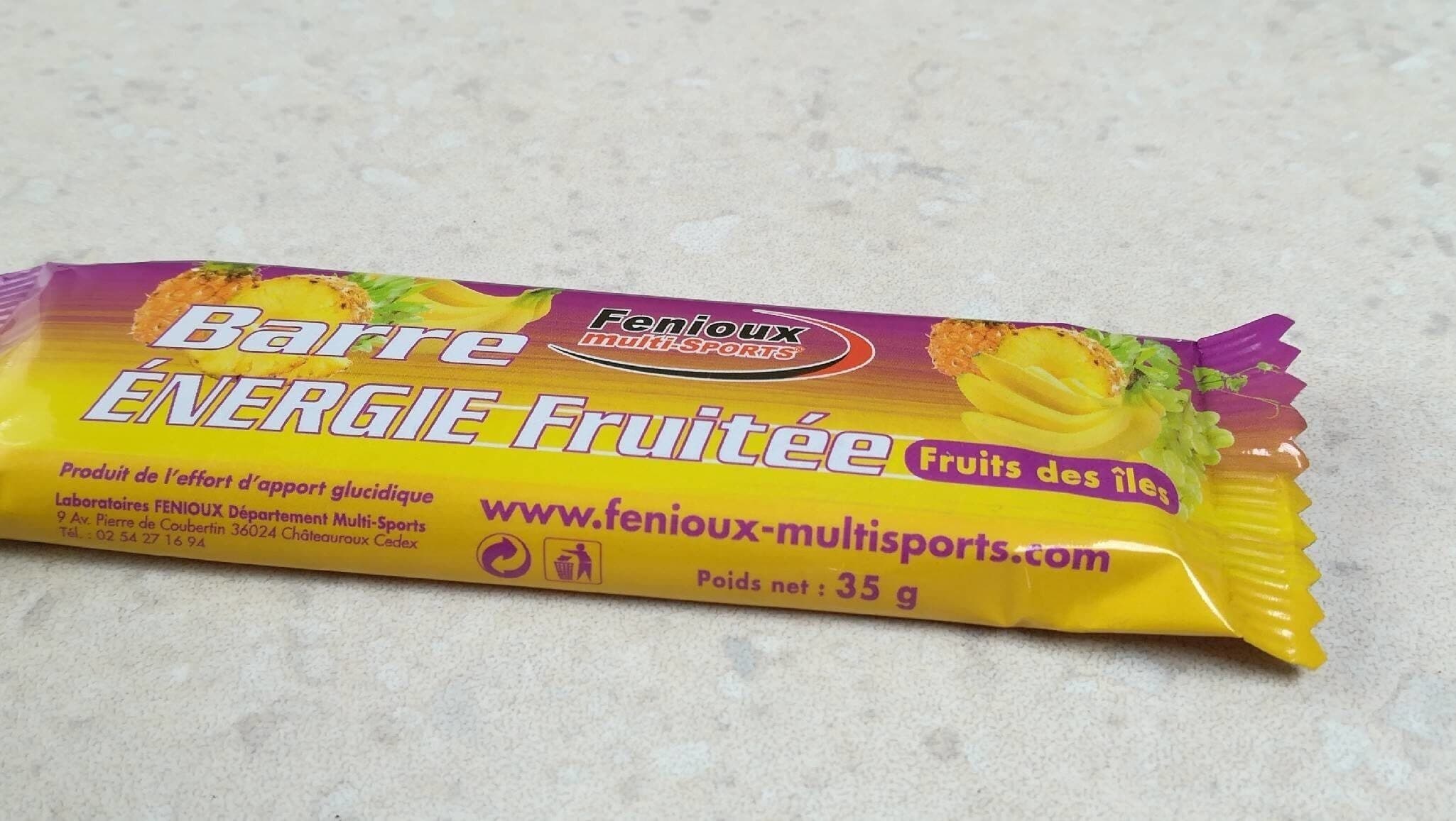 FENIOUX Barre énergie packshot