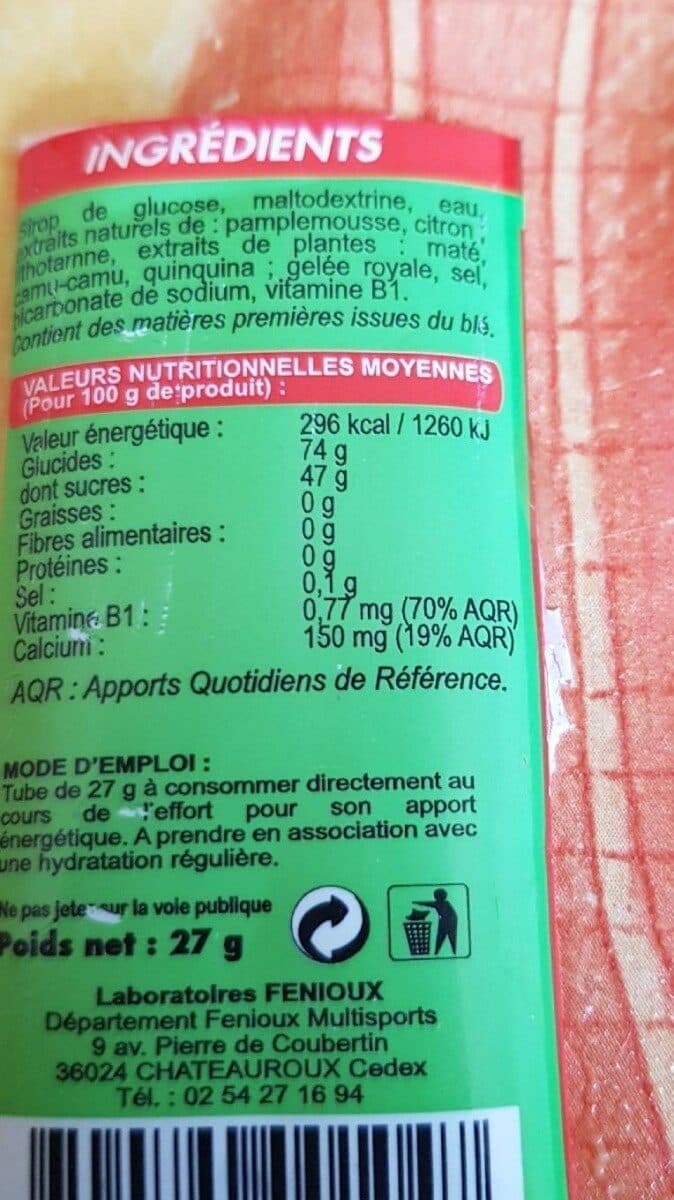 Open Food Facts Energie Raid packshot