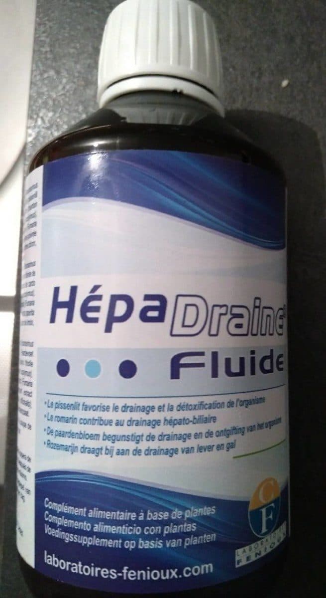 Open Food Facts Hepadraine fluide packshot