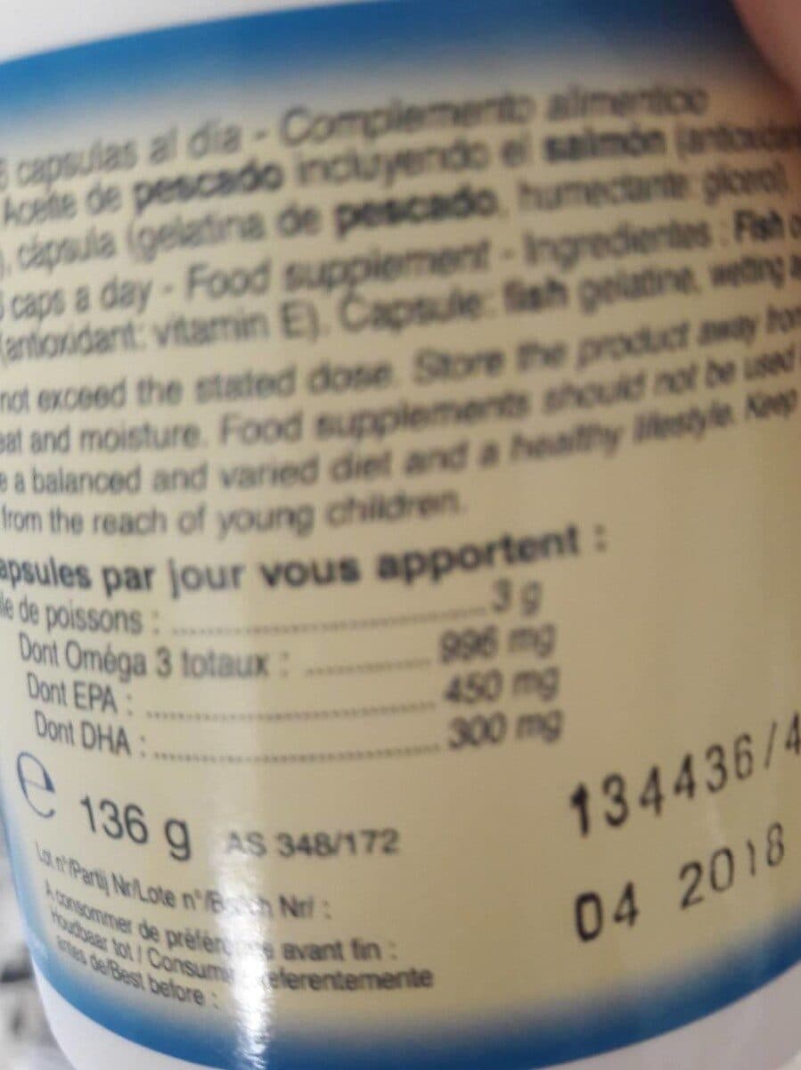 Open Food Facts Oméga 3 packshot
