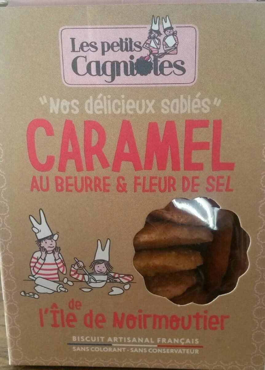 Les Petits Cagniotes Sablés caramel au beurre & fleur de sel packshot