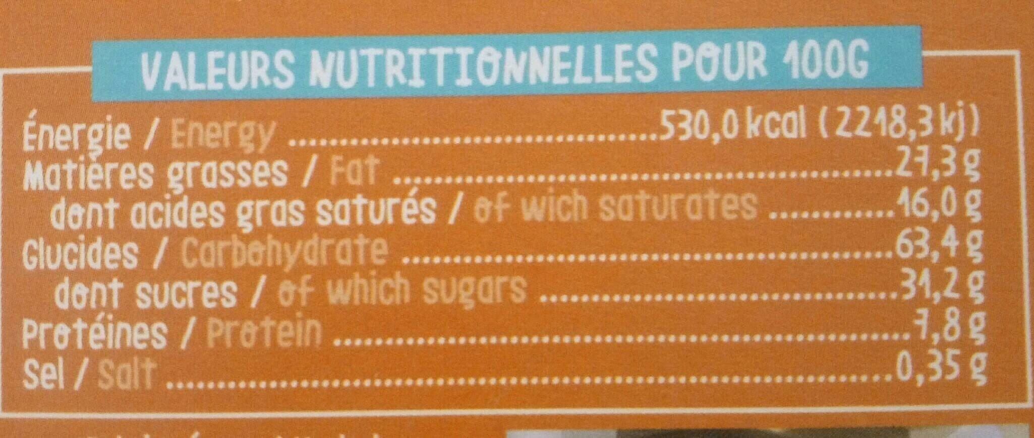 Open Food Facts Cookies aux pépites de chocolat noir packshot