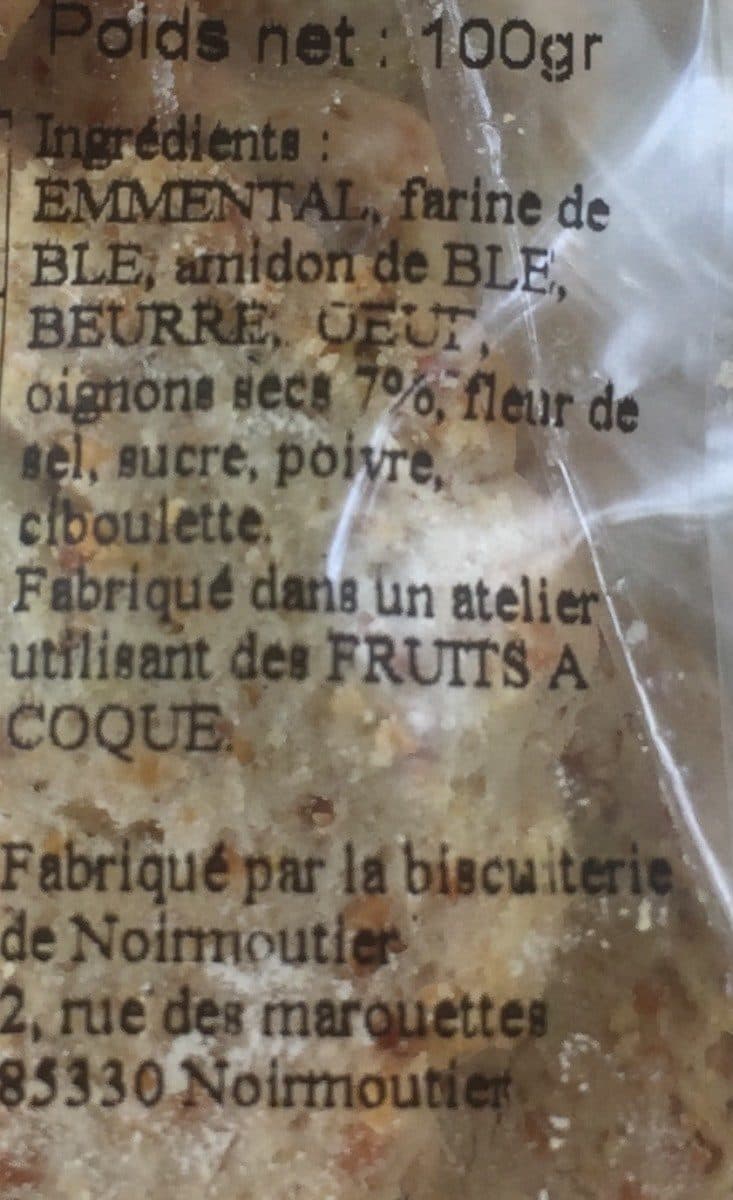 Les Petits Cagniotes Sables aperitifs oignon ciboulette packshot