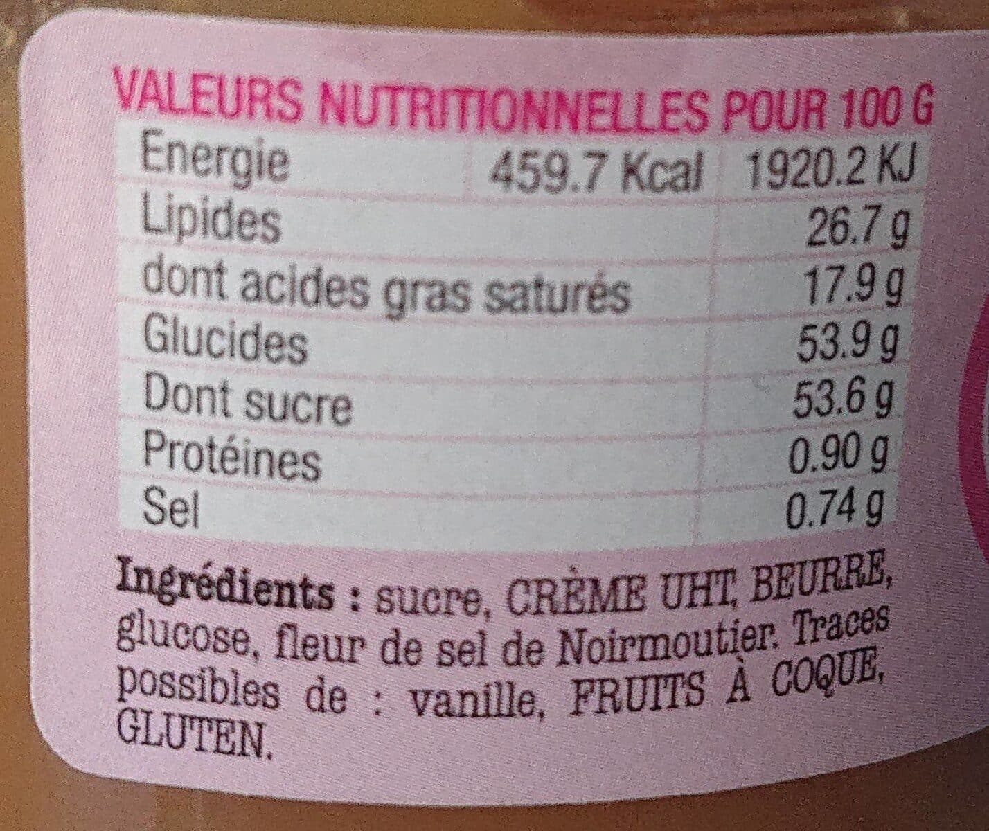 Les Petites Cagniotes Le Caramel de NOIRMOUTIER packshot