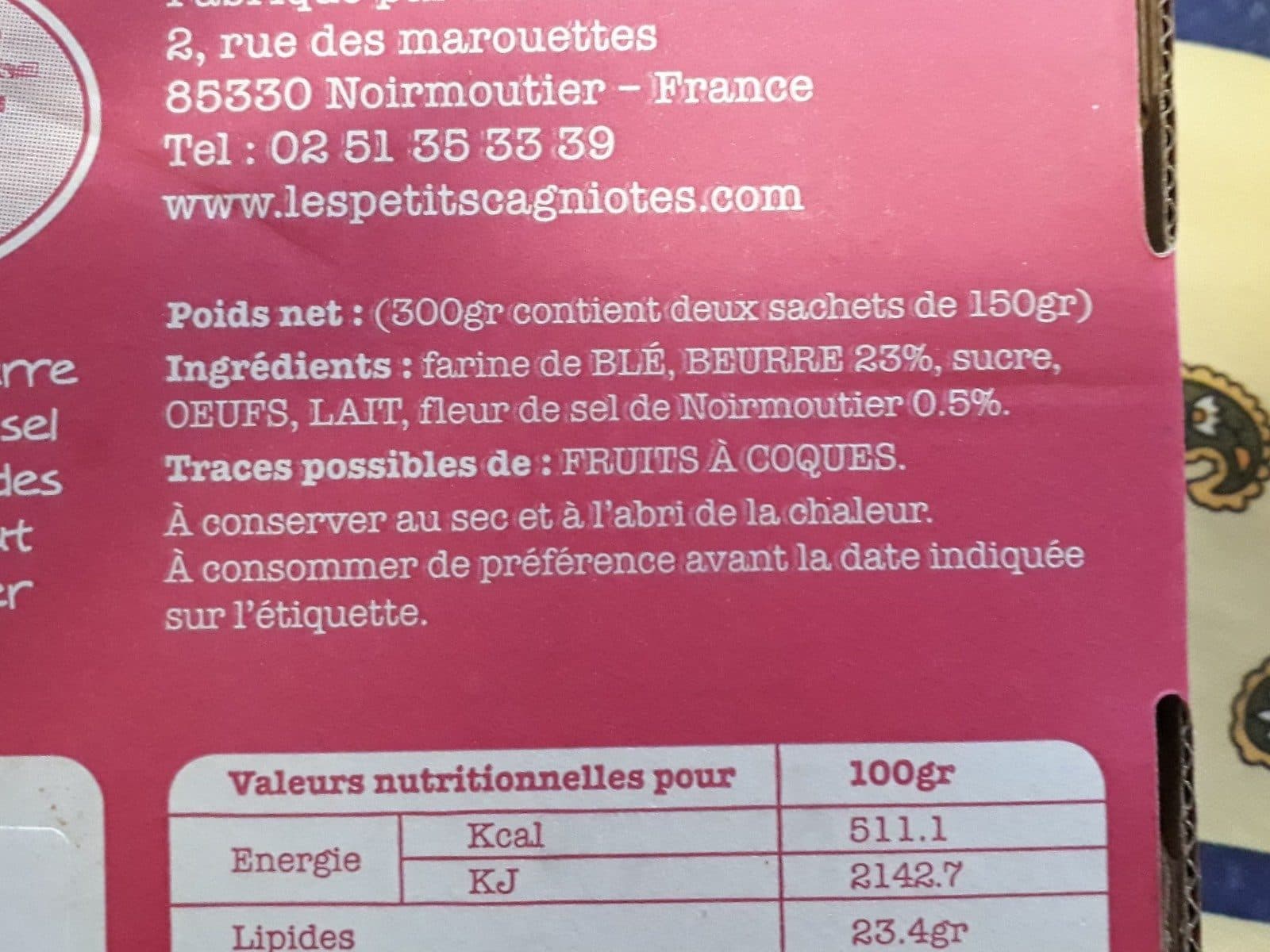 Open Food Facts Le petit noirmout packshot