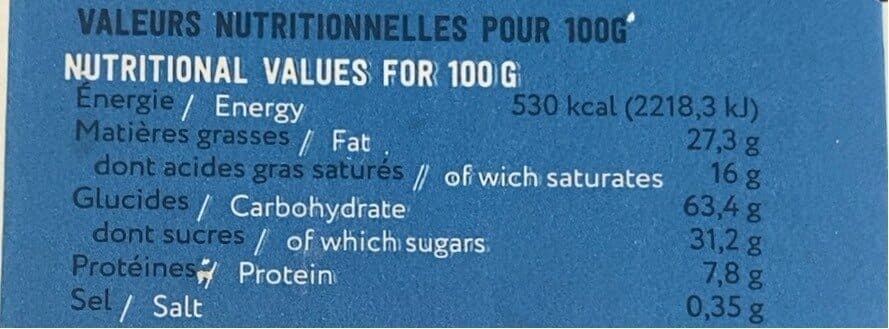 Biscuiterie de Noirmoutier Cookies vendéens Pépites de chocolat packshot