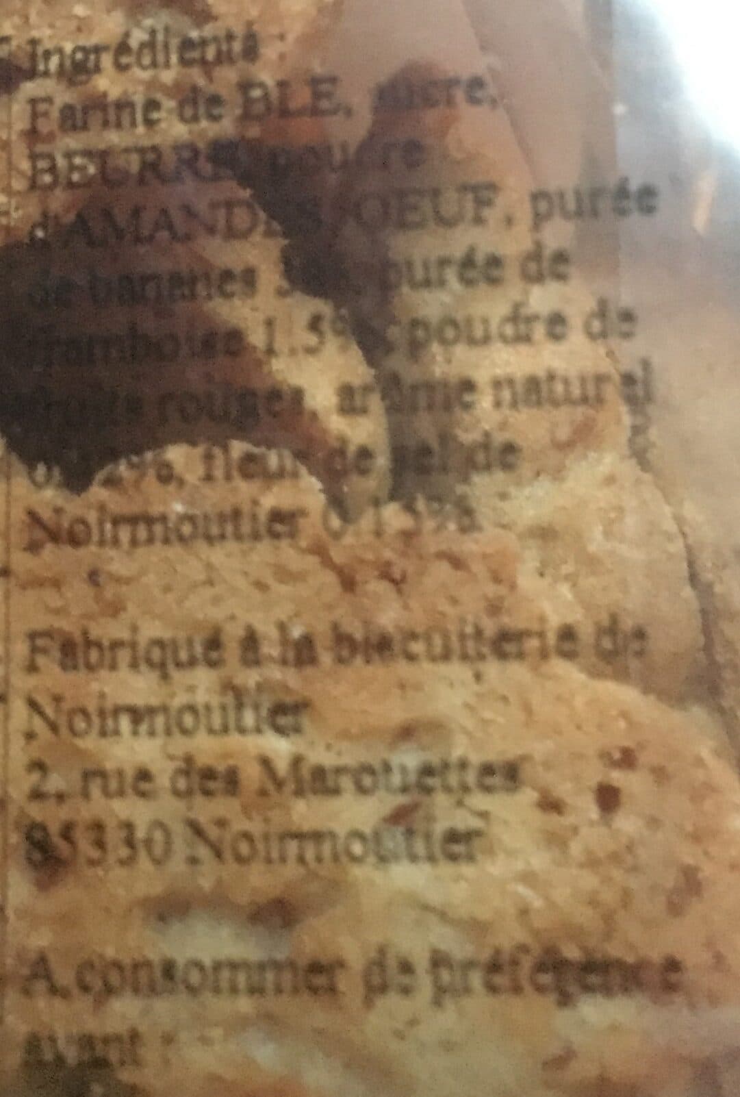 Open Food Facts Palets Banane-Framboise packshot
