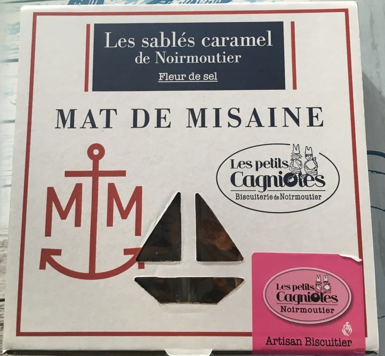 Les Petits Cagniotes Sablés caramel de Noirmoutier packshot