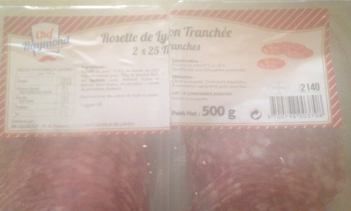 Open Food Facts Rosette de Lyon packshot