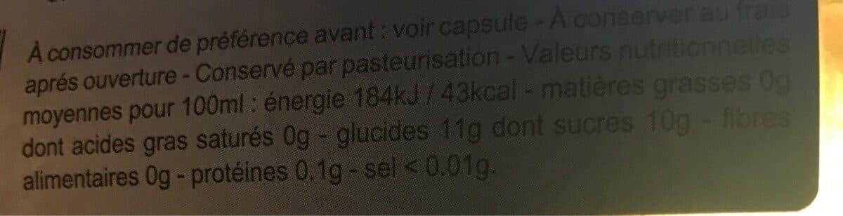 Open Food Facts Pur jus de pomme packshot