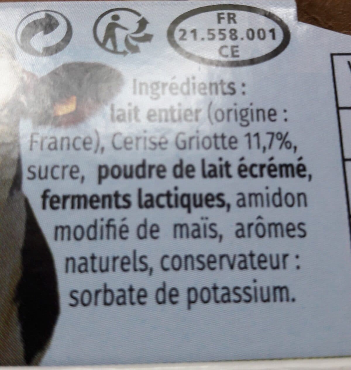 Open Food Facts Yaourt lait entier brassé aux fruits packshot