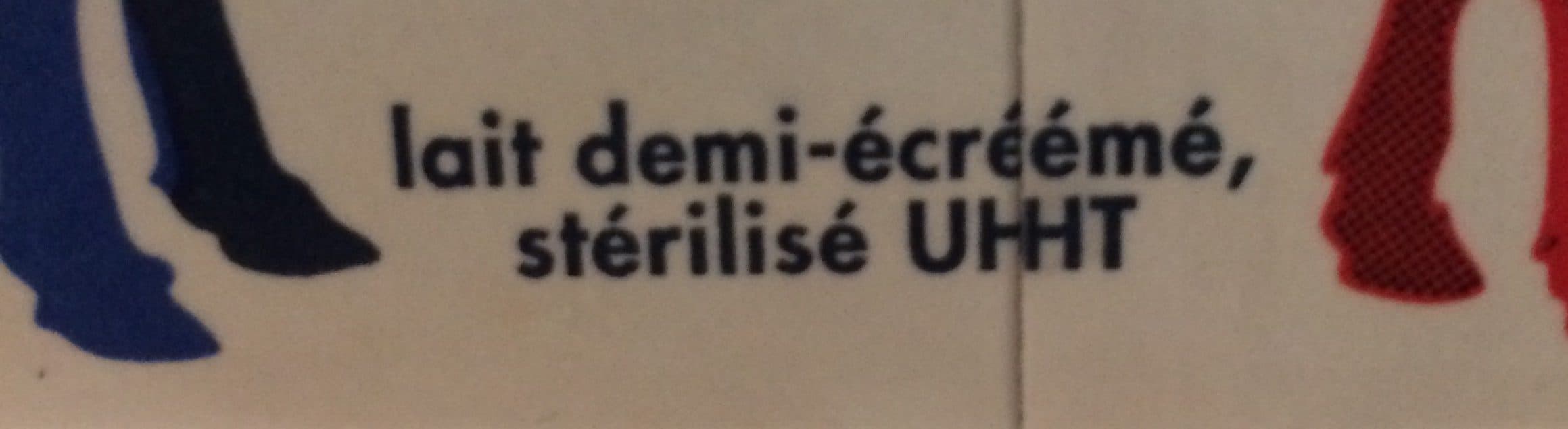 FaireFrance Lait demi-écrémé stérilisé UHT - équitable packshot