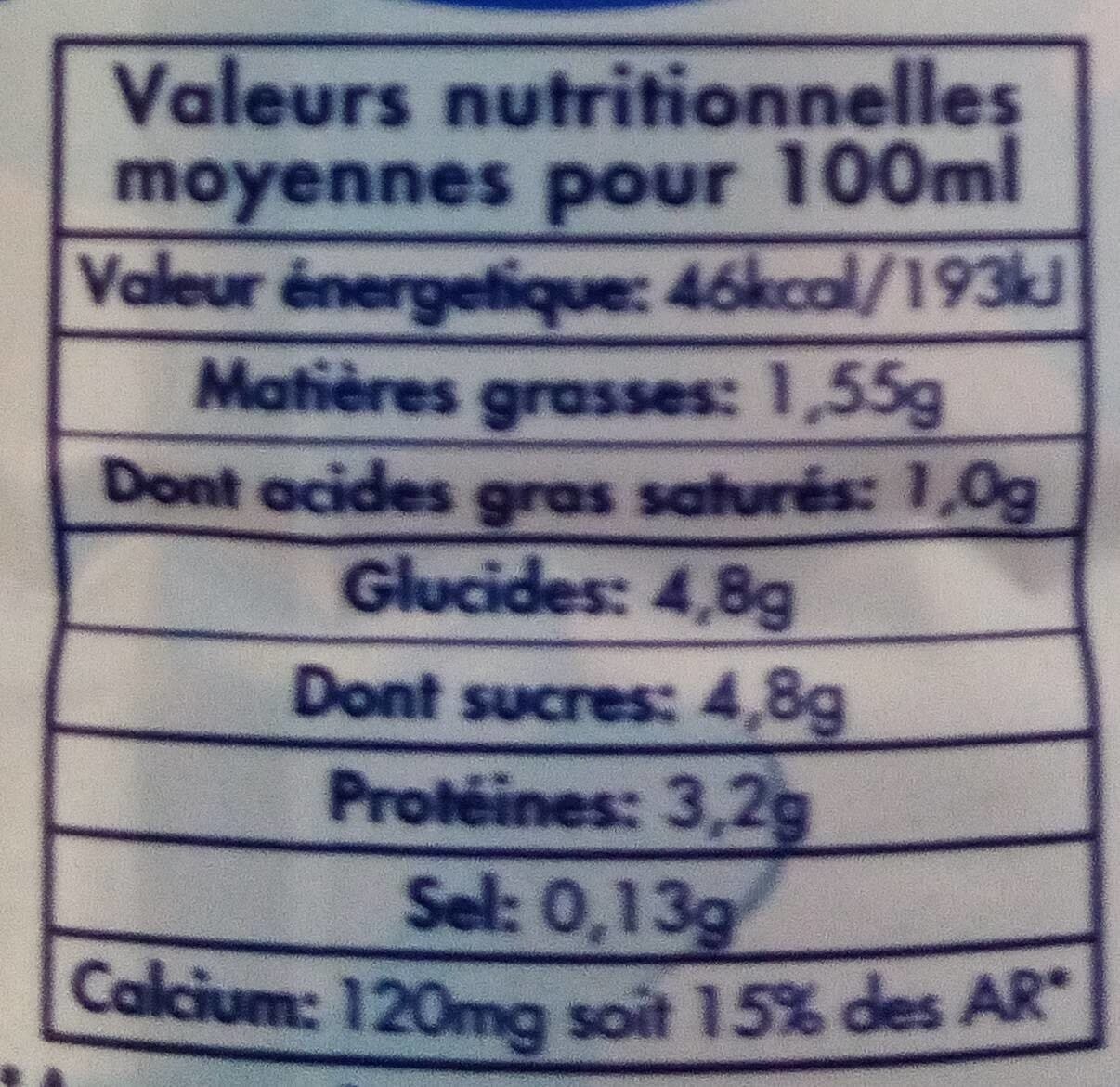 FaireFrance Lait Demi Écrémé packshot