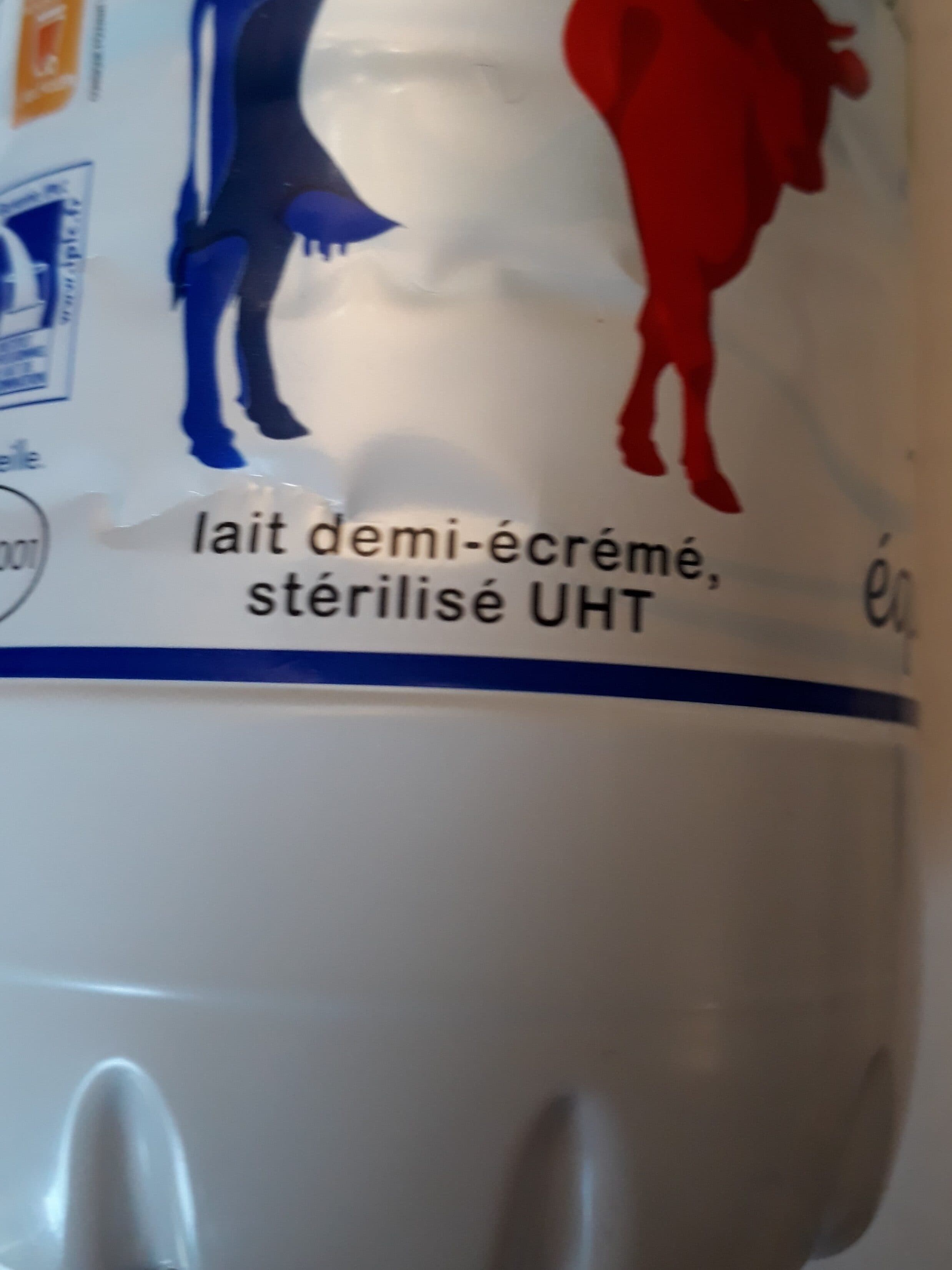 Faire France Le lait équitable demi-écrémé packshot