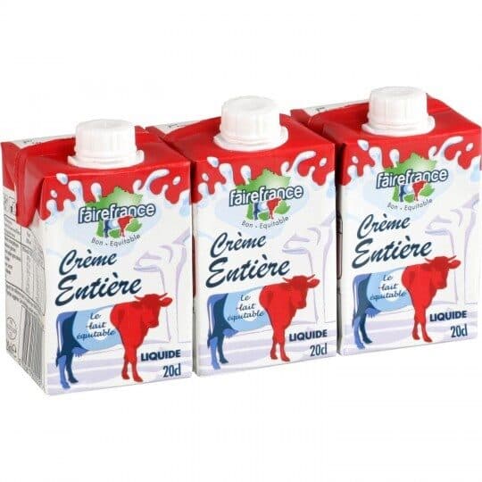 Faire France Crème entière packshot