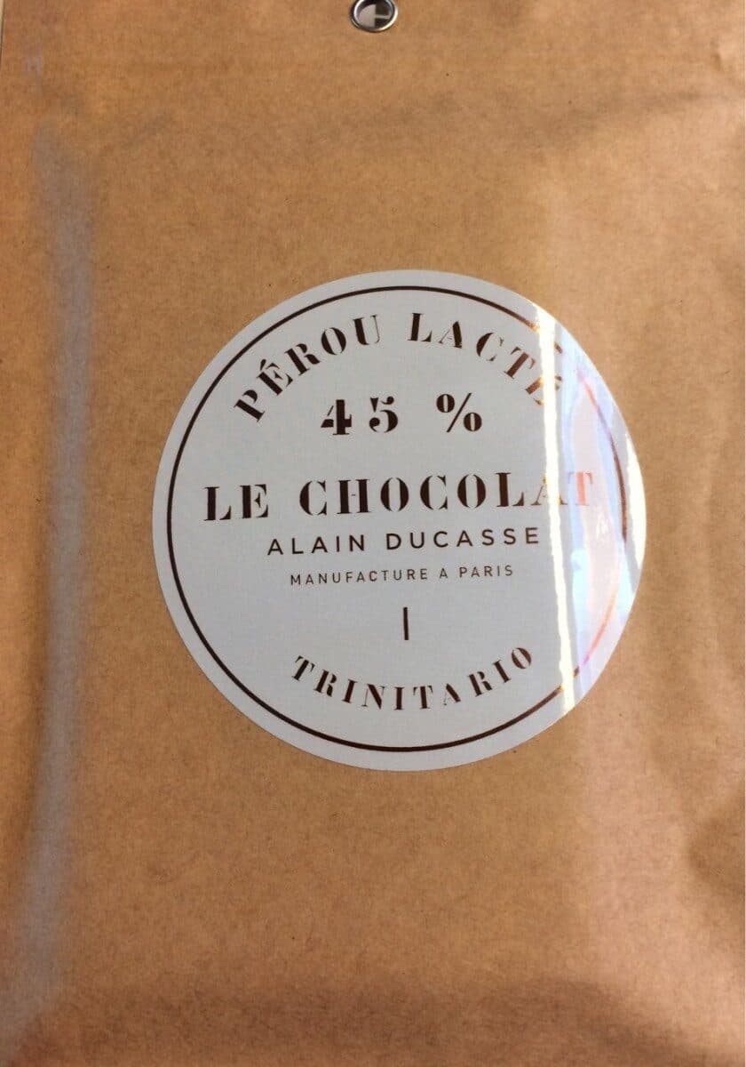 Alain Ducasse Le Chocolat Trinitario packshot