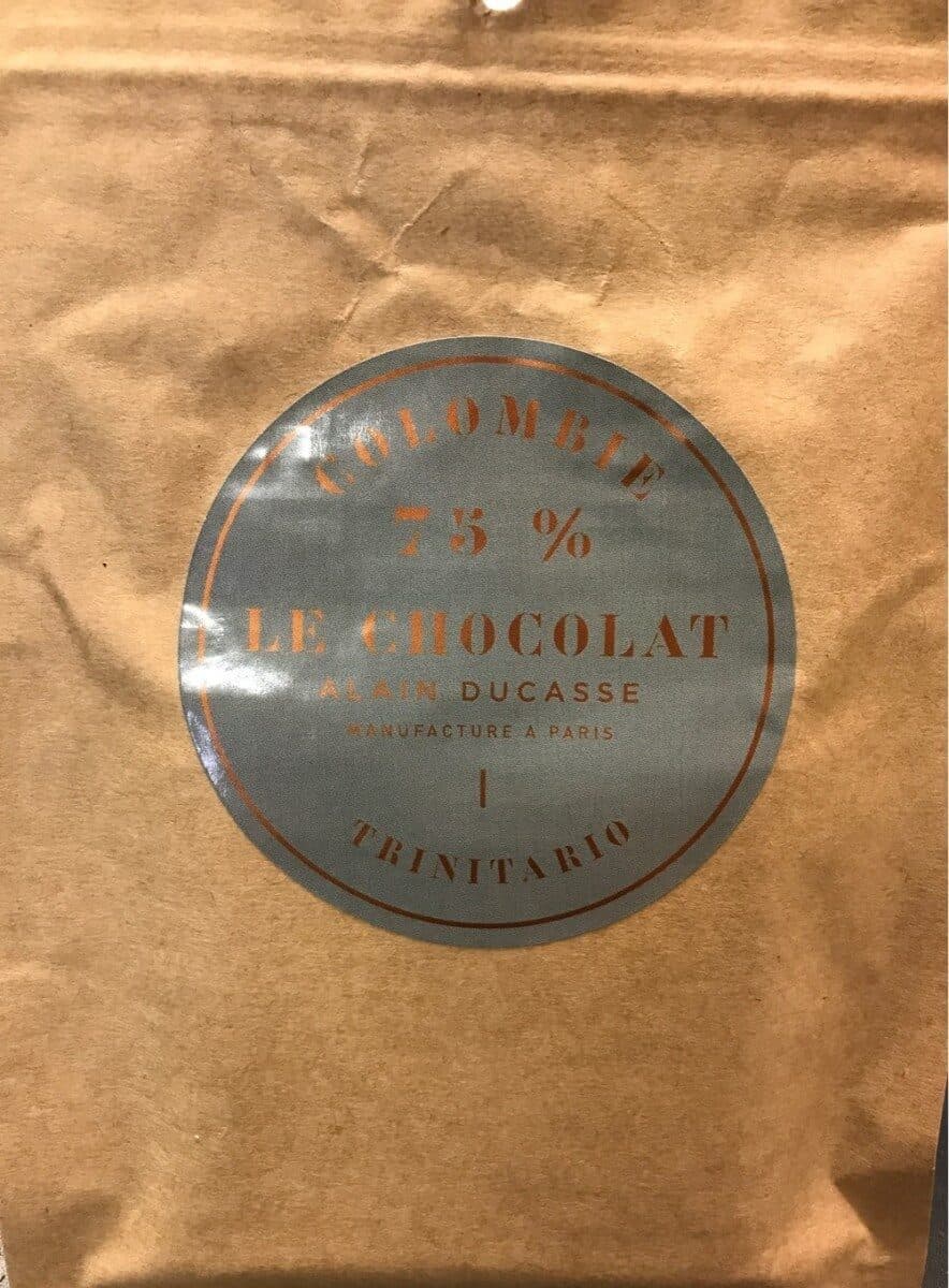 Alain Ducasse Chocolat Ducasse Colombie Trintario packshot