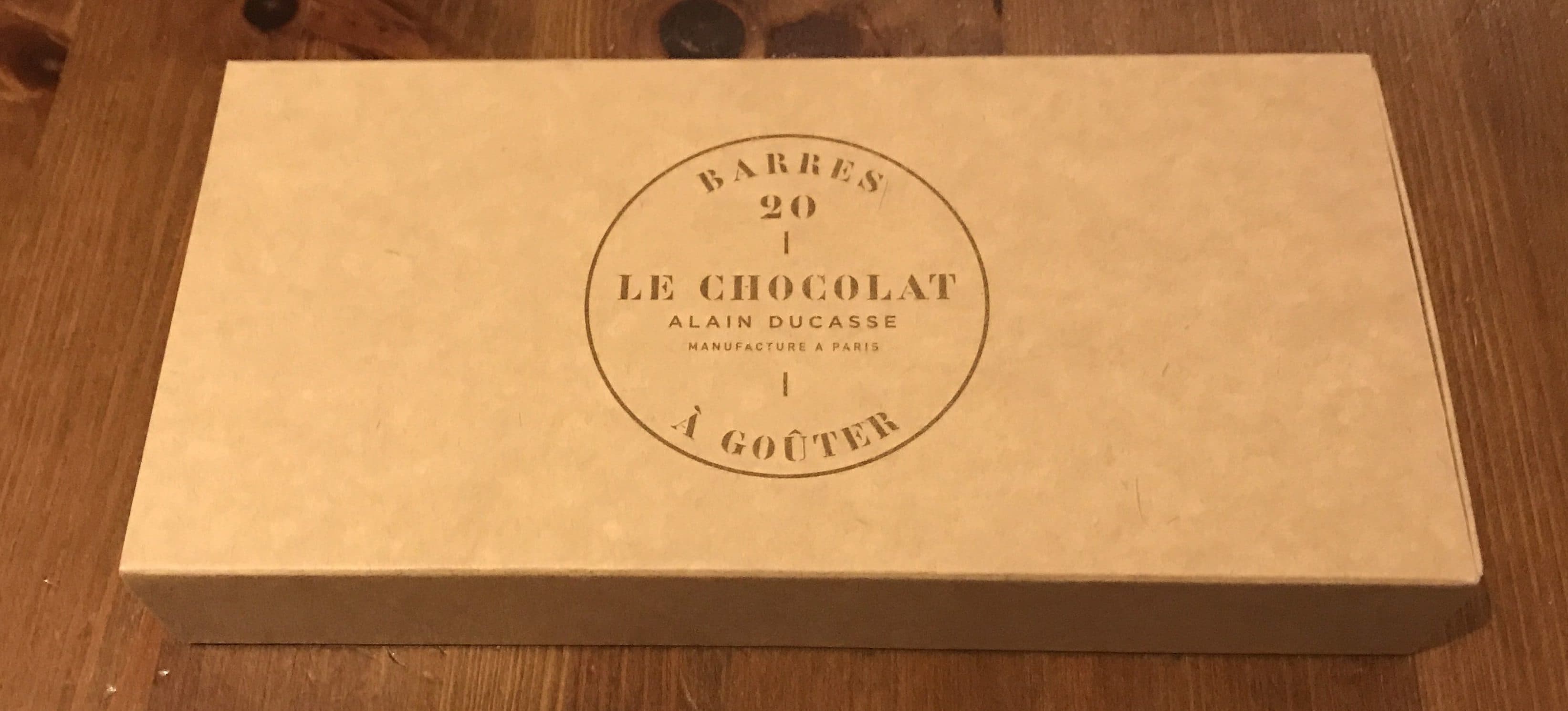 Alain Ducasse Barres 20 Le chocolat à goûter packshot