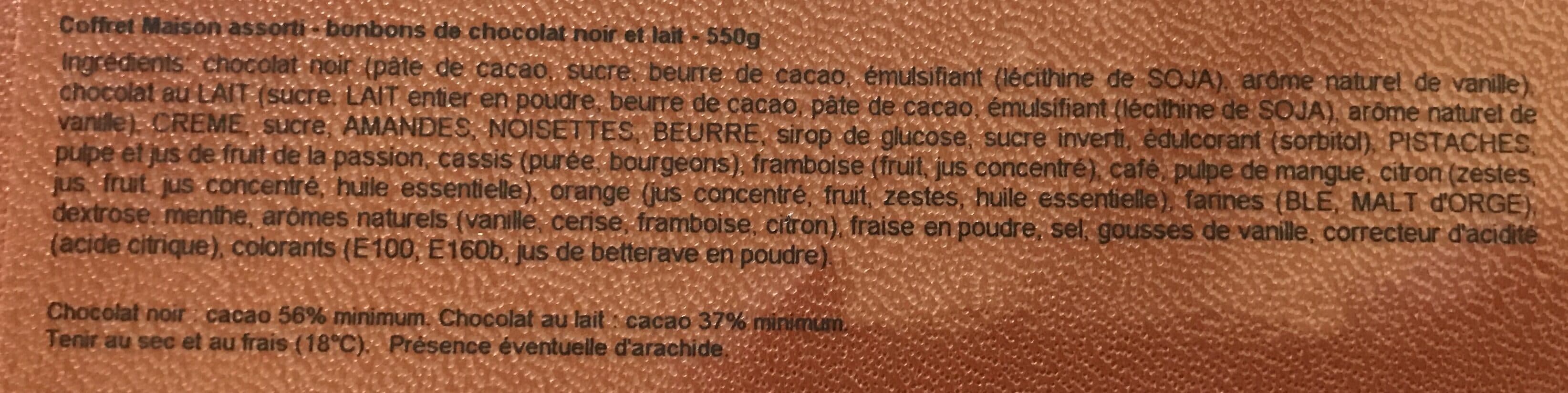La Maison Du Chocolat Coffret chocolat packshot