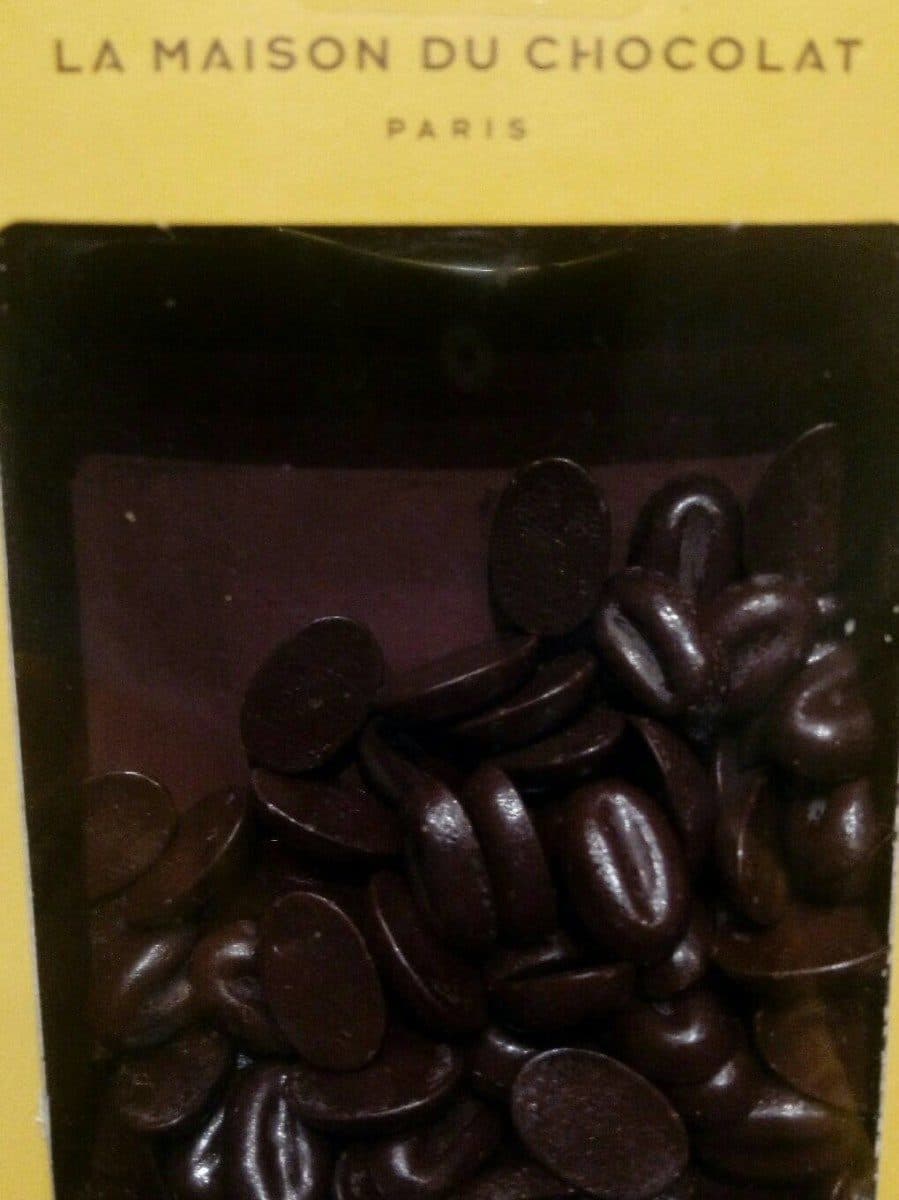 La Maison Du Chocolat Grains de chocolat noir au café 120g packshot