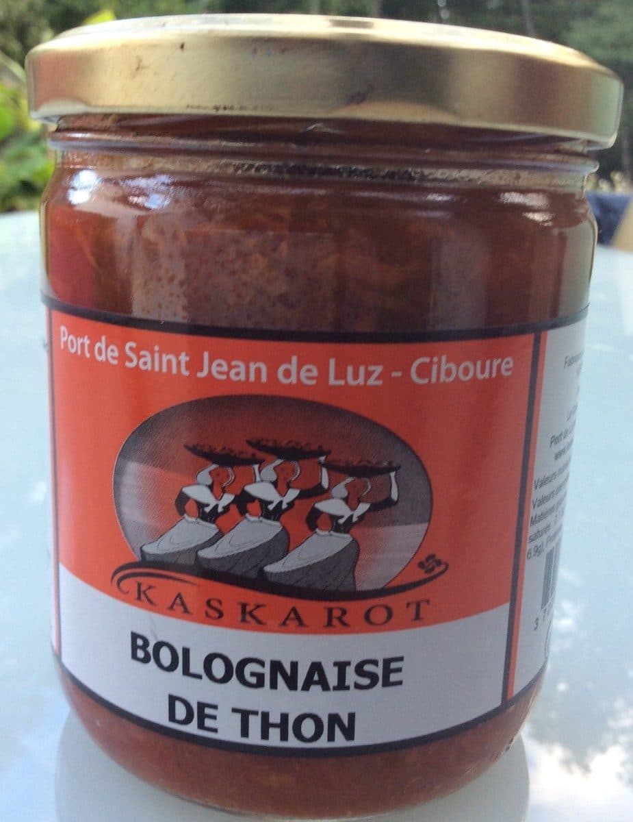 Open Food Facts Bolognaise de thon packshot