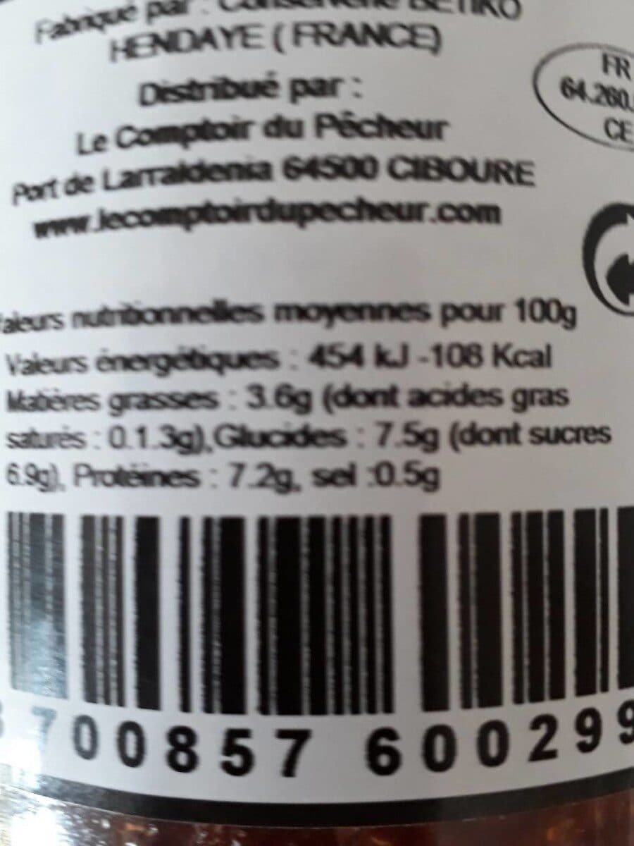 Open Food Facts Bolognaise de thon packshot