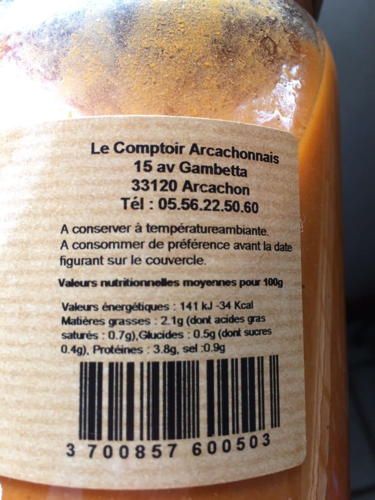 Open Food Facts L'authentique soupe de poisson packshot