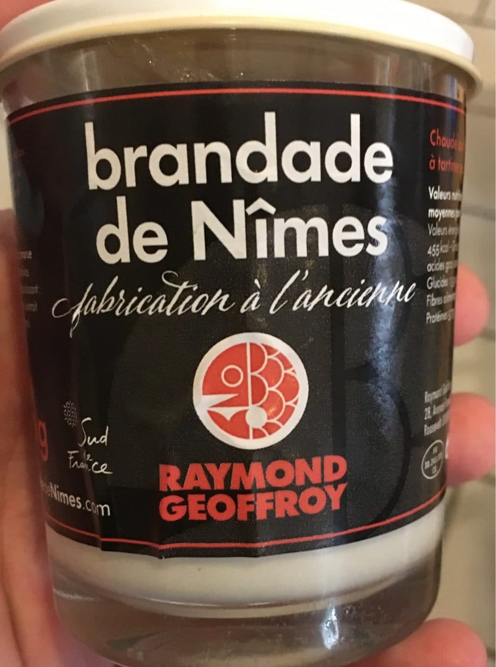 Raymond Geoffroy Brandade de Nimes packshot
