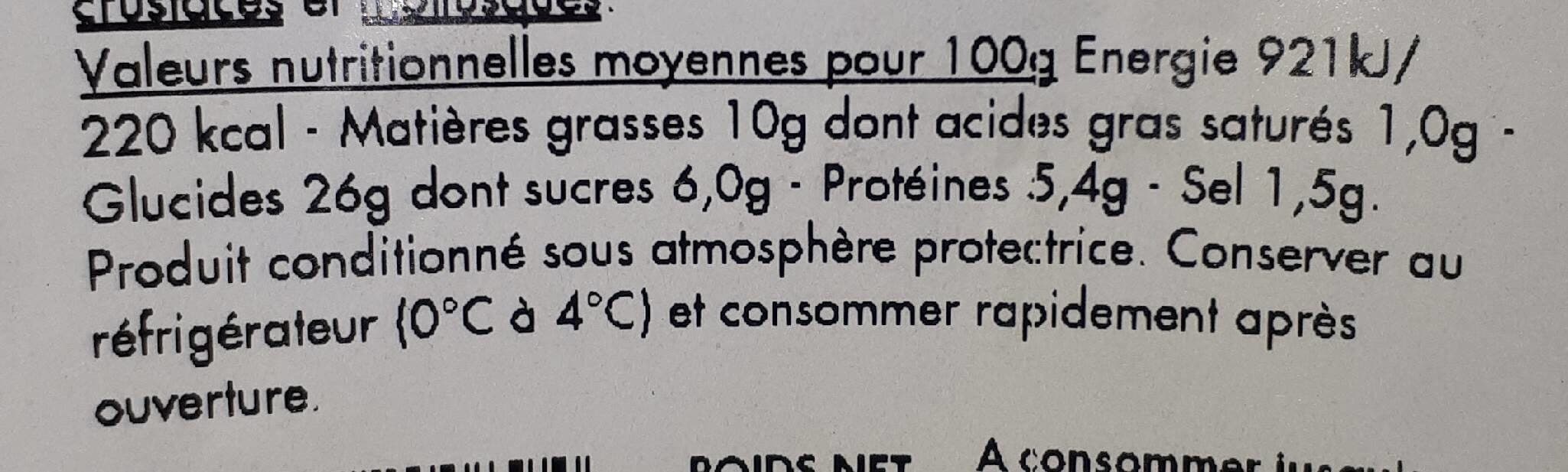 Raymond Geoffroy Pissaladière niçoise packshot