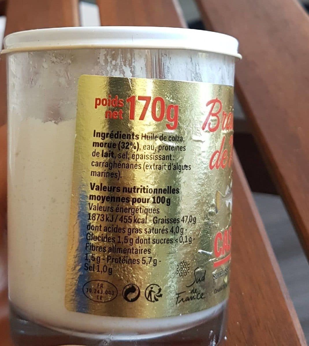 Open Food Facts Brandade de Nîme packshot