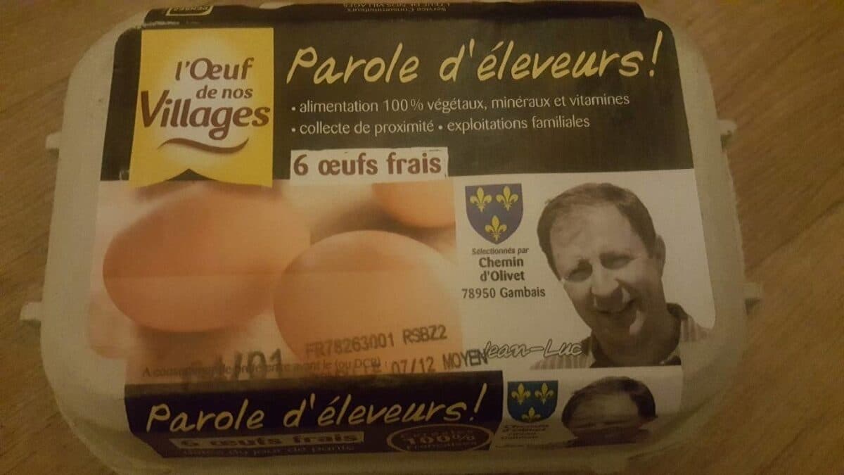 L’œuf de nos villages Parole D'éleveurs packshot