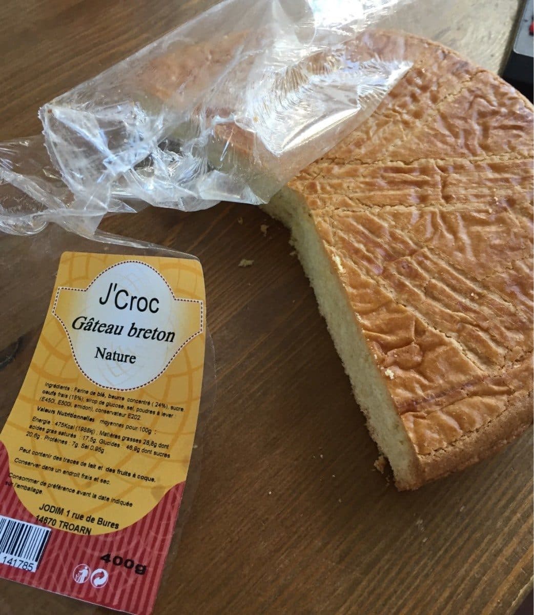 Jodim J'Croc - Gâteau Breton Nature packshot