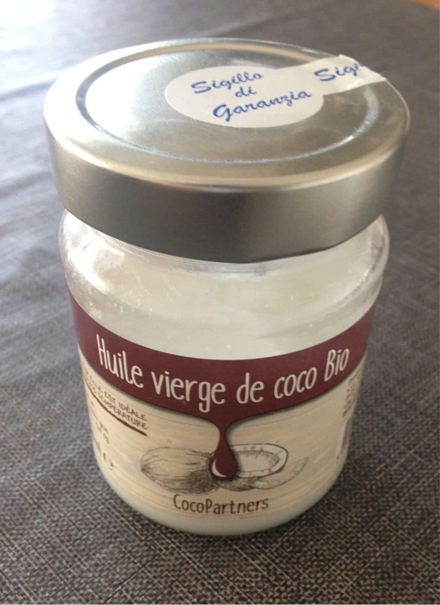 Open Food Facts Huile vierge de coco bio packshot