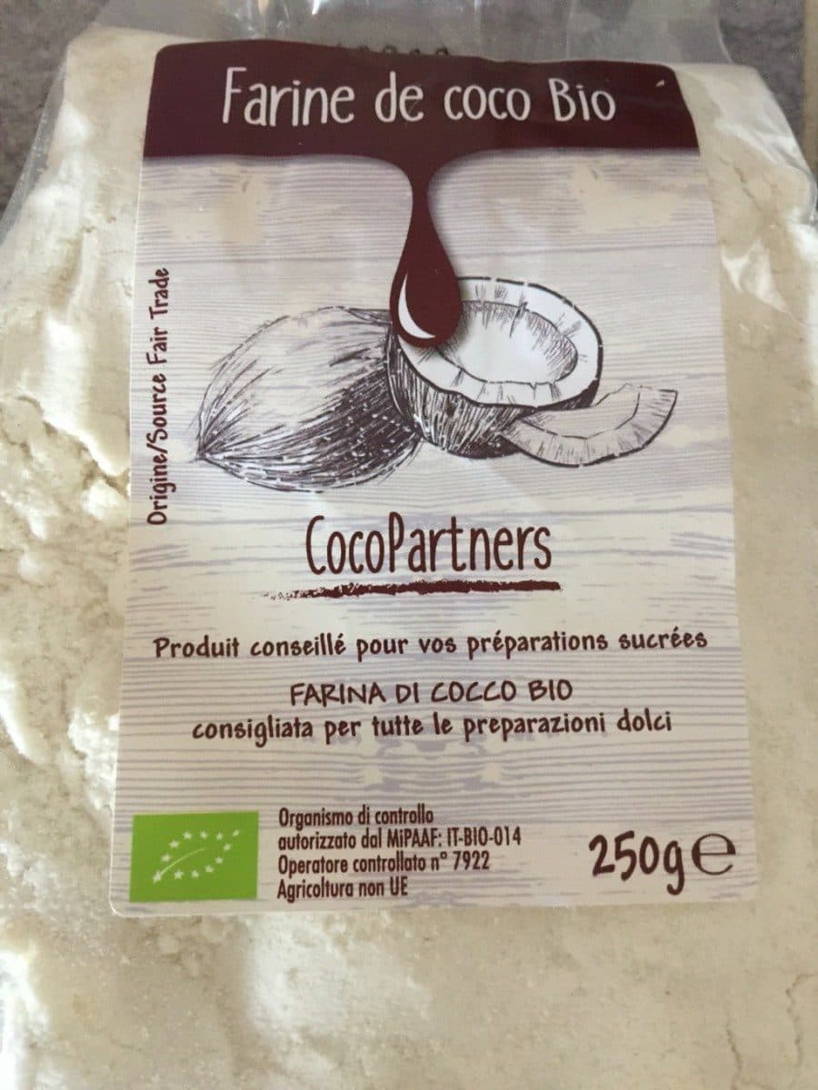 Open Food Facts Farine de coco bio packshot