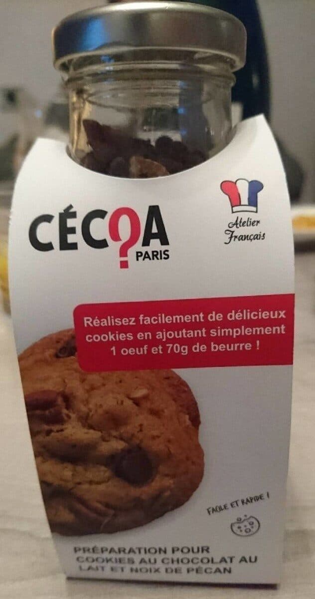 Open Food Facts Préparation pour cookies au chocolat au lait et noix de pécan packshot