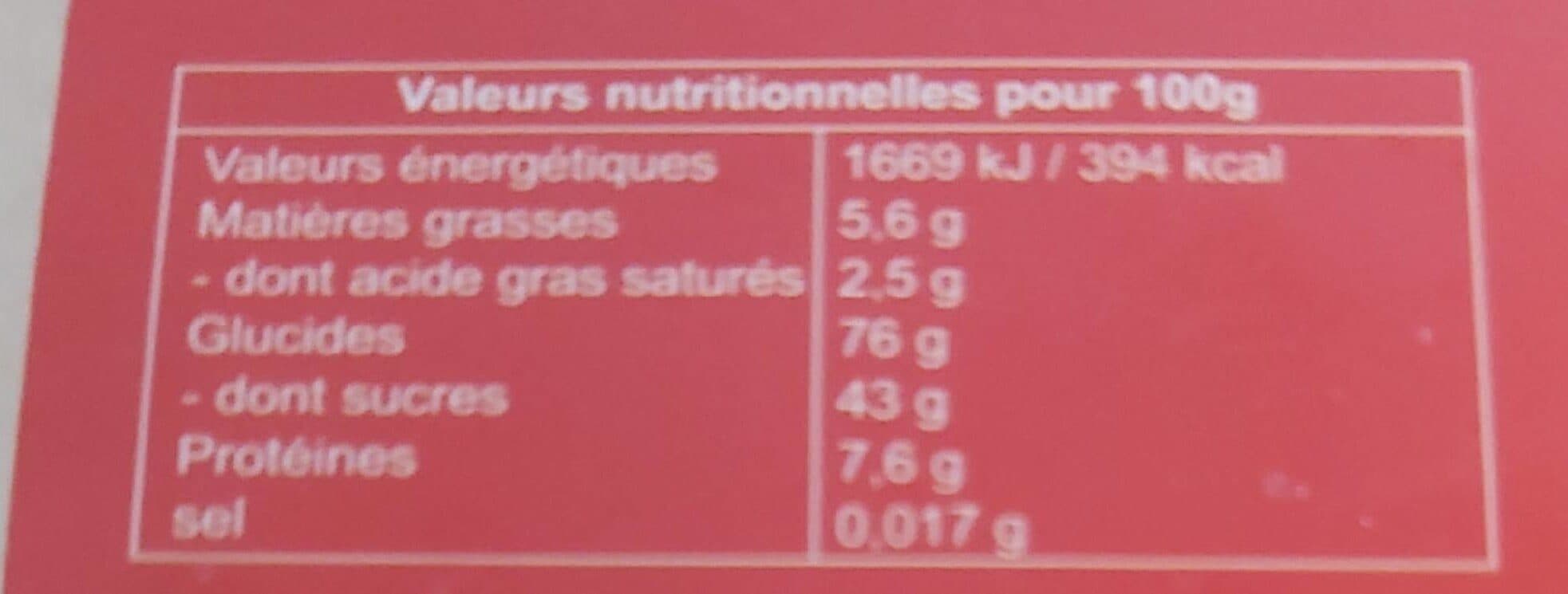 Open Food Facts Préparation pour cookies au chocolat au lait et noix de pécan packshot