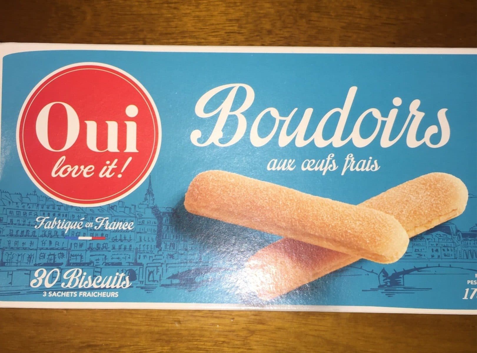 Open Food Facts Boudoirs aux oeufs frais packshot