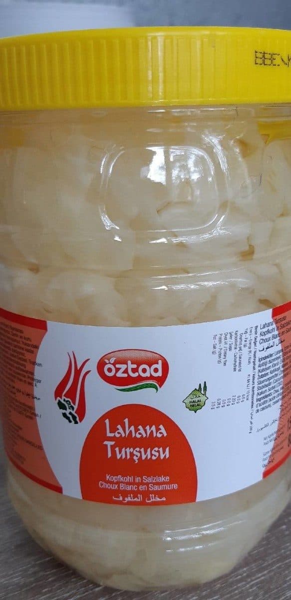 Open Food Facts Lahana Tursusu packshot