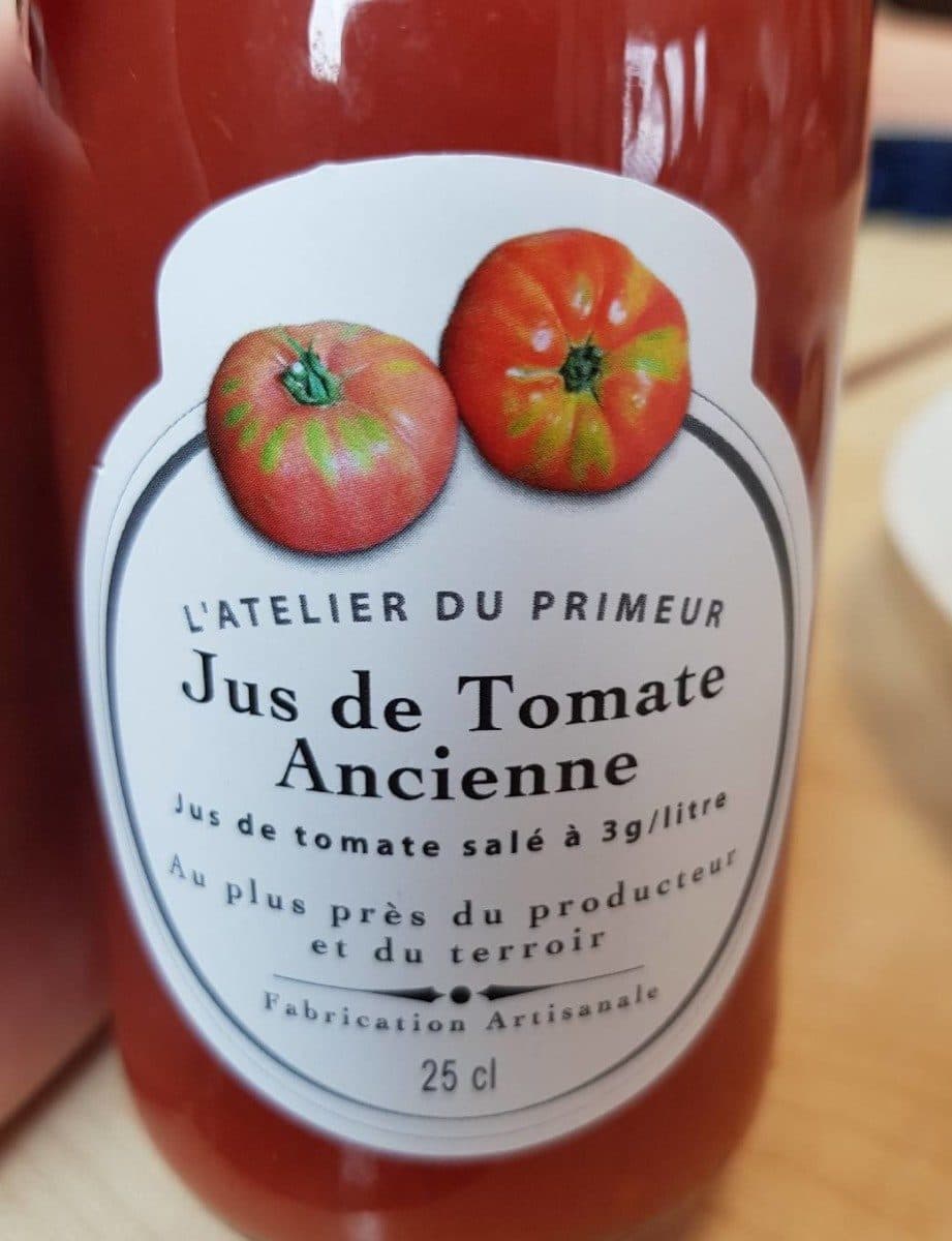 Open Food Facts Jus de tomate ancienne packshot